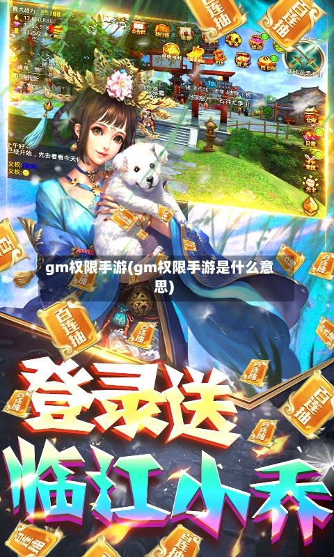 gm权限手游(gm权限手游是什么意思)
