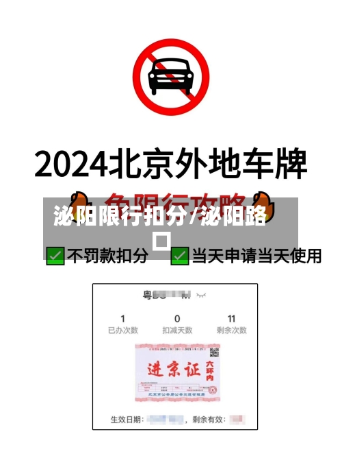 泌阳限行扣分/泌阳路口