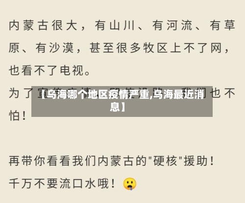 【乌海哪个地区疫情严重,乌海最近消息】-第3张图片