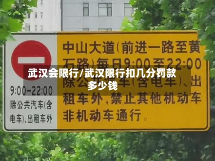 武汉会限行/武汉限行扣几分罚款多少钱